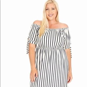 Maxi striped dress